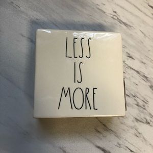 NWT RAE DUNN DOUBLE SIDED PLAQUE